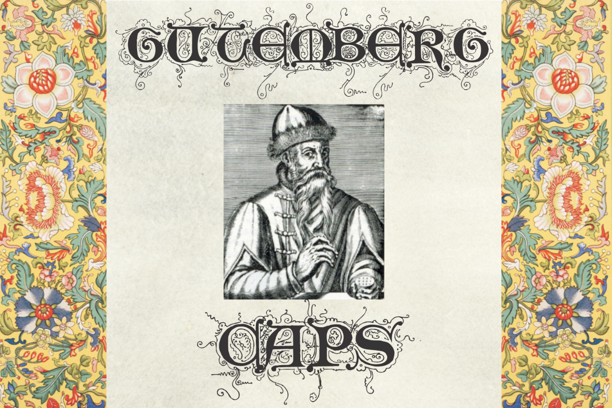 Gutemberg Psalter Gotisch Duo Font Poster 1