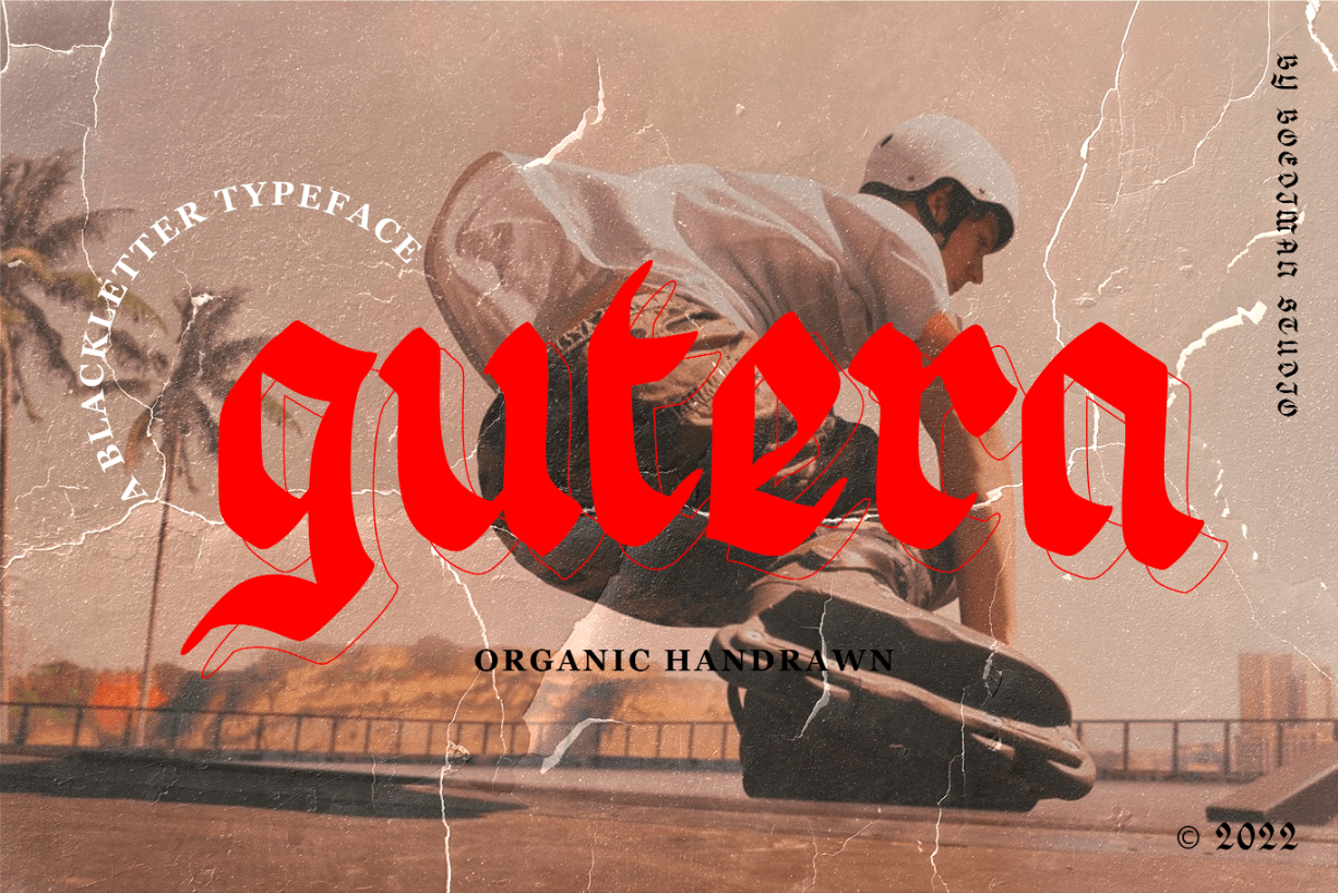 Gutera Font Poster 1