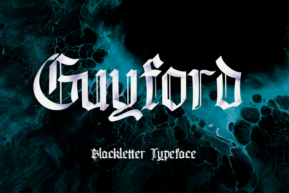 Guyford Font Poster 1