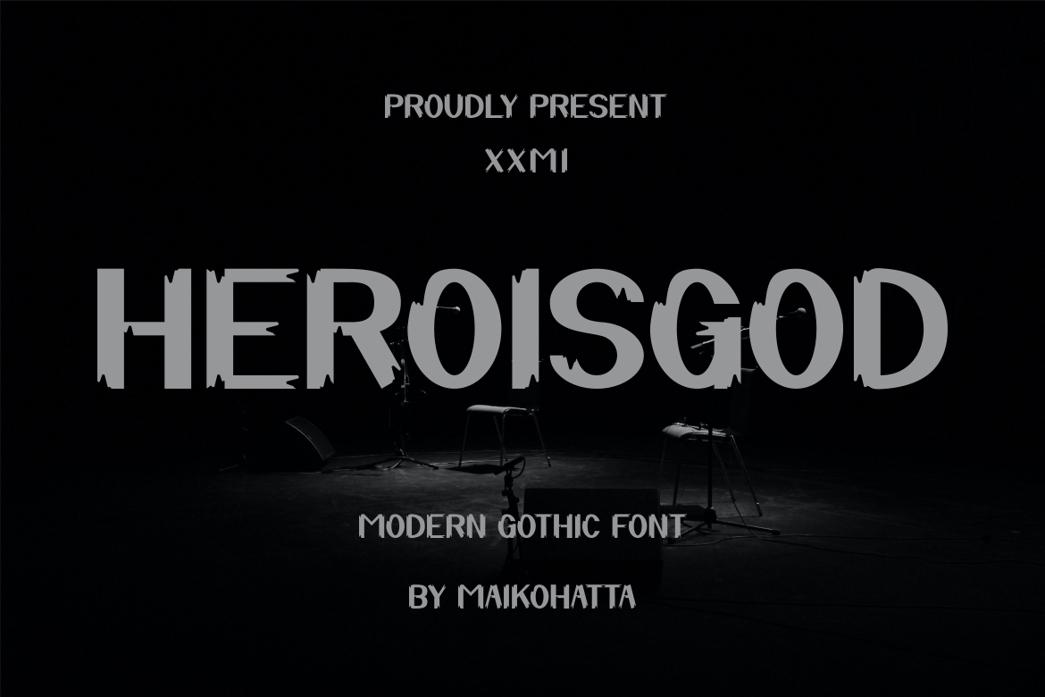 Heroisgod Font Poster 1