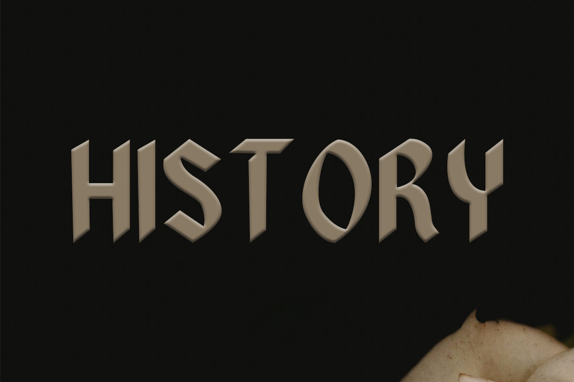 History Font