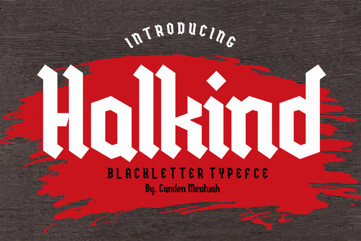 Halkind Font