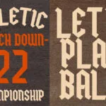 Halkind Font Poster 6