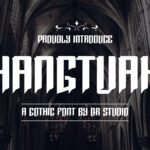 Hangtuak Font Poster 1