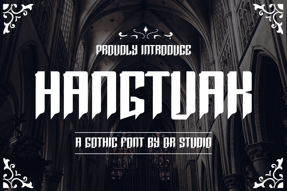 Hangtuak Font Poster 1