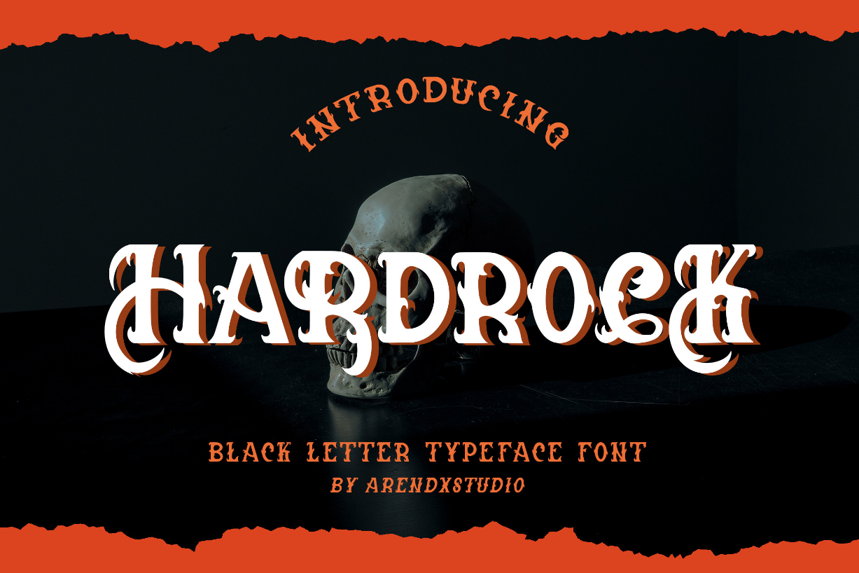 Hardrock Font