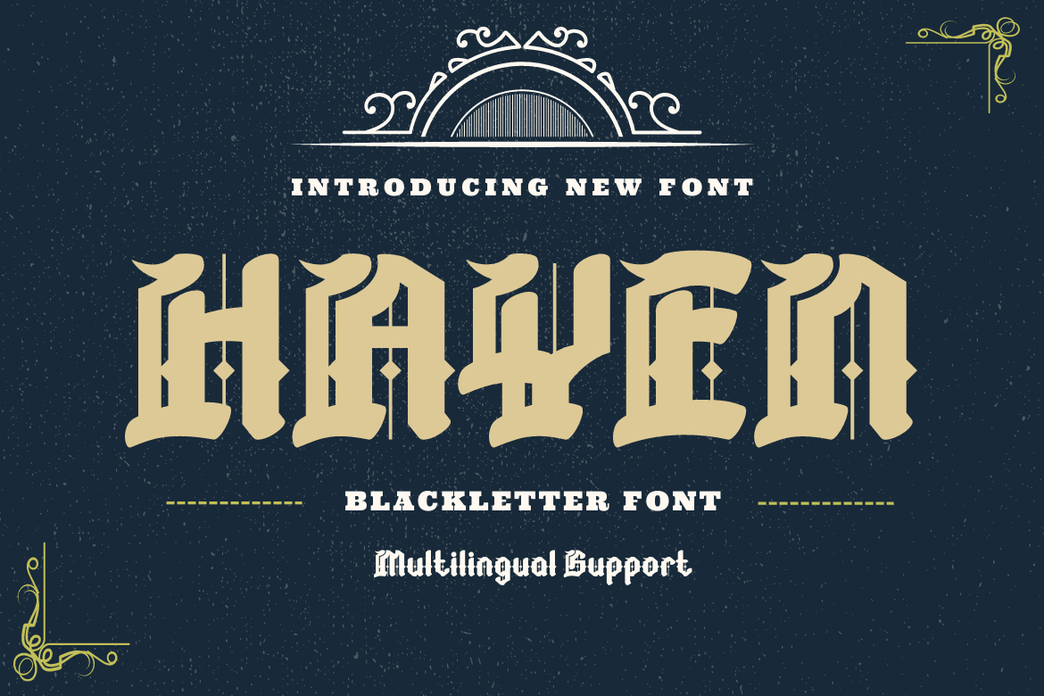 Hayen Font Poster 1