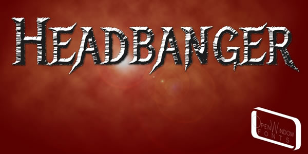 Headbanger Font