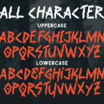 Heavy Stifle Font Poster 5