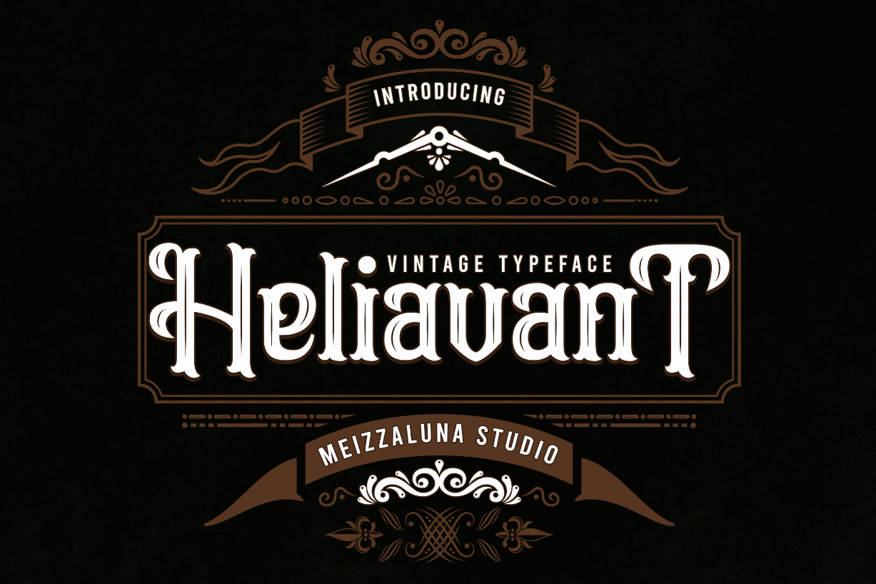Heliavant Font
