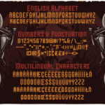 Hell Rider Font Poster 4