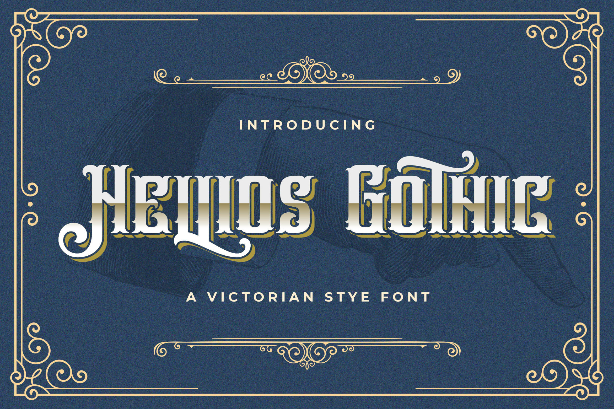 Hellios Gothic Font