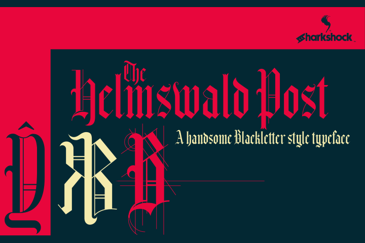 Helmswald Post Font