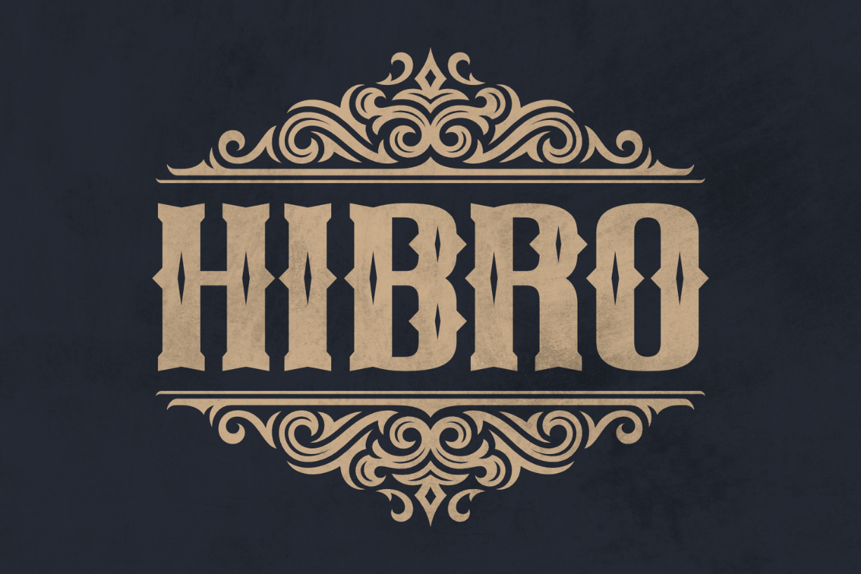 Hibro Font Poster 1