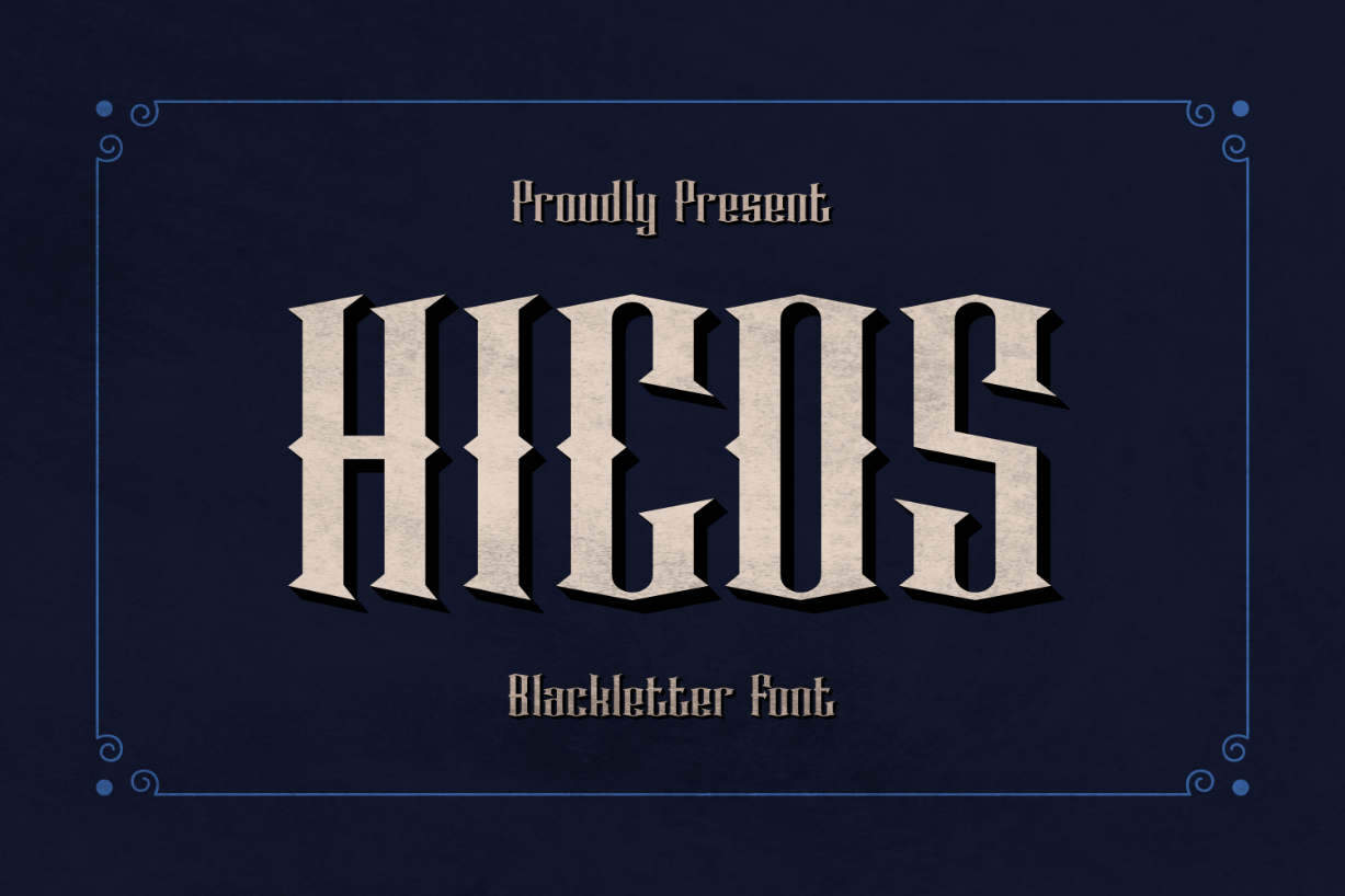 Hicos Font