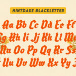 Hintdake Font Poster 10