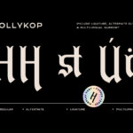 Hollykop Font Poster 4