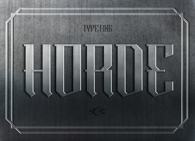 Horde Font