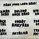 Horror Metal Font Poster 9
