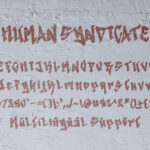 Human Syndicate Font Poster 7