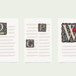 Illuminated Initials Font Poster 4