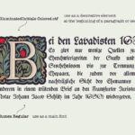 Illuminated Initials Font Poster 10