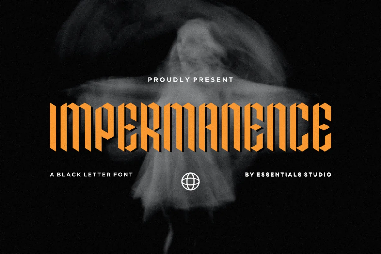 Impermanence Font Poster 1