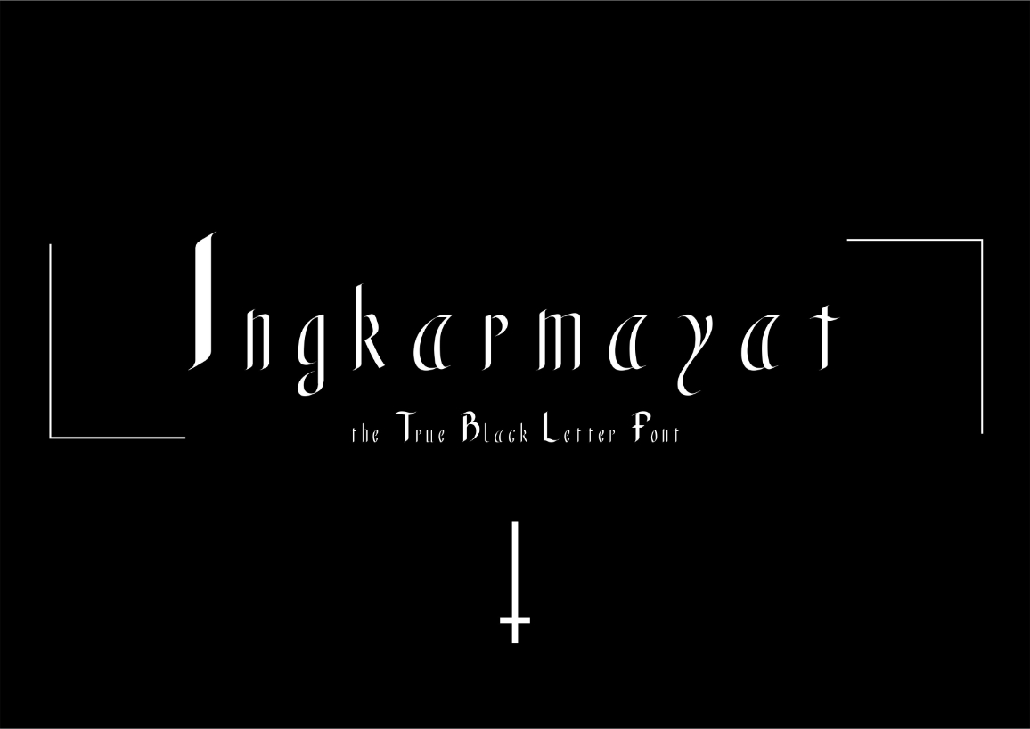 Ingkarmayat Font Poster 1