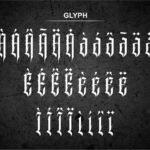 Inhumans Font Poster 10