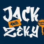 About Jack and Zeky Font Poster 3