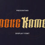 Jacke Kambs Font Poster 3