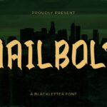 Jailbolt Font Poster 3