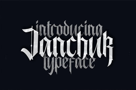 Janchuk Font Poster 1