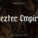 Jeztec Empire Font Poster 3