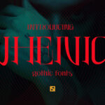 Jhenic Font Poster 3