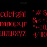 Jhenic Font Poster 8