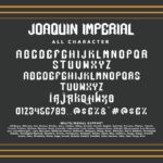 Joaquin Imperial Font Poster 10