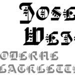 Josef Wein Font Poster 3