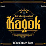 Kagok Font Poster 3