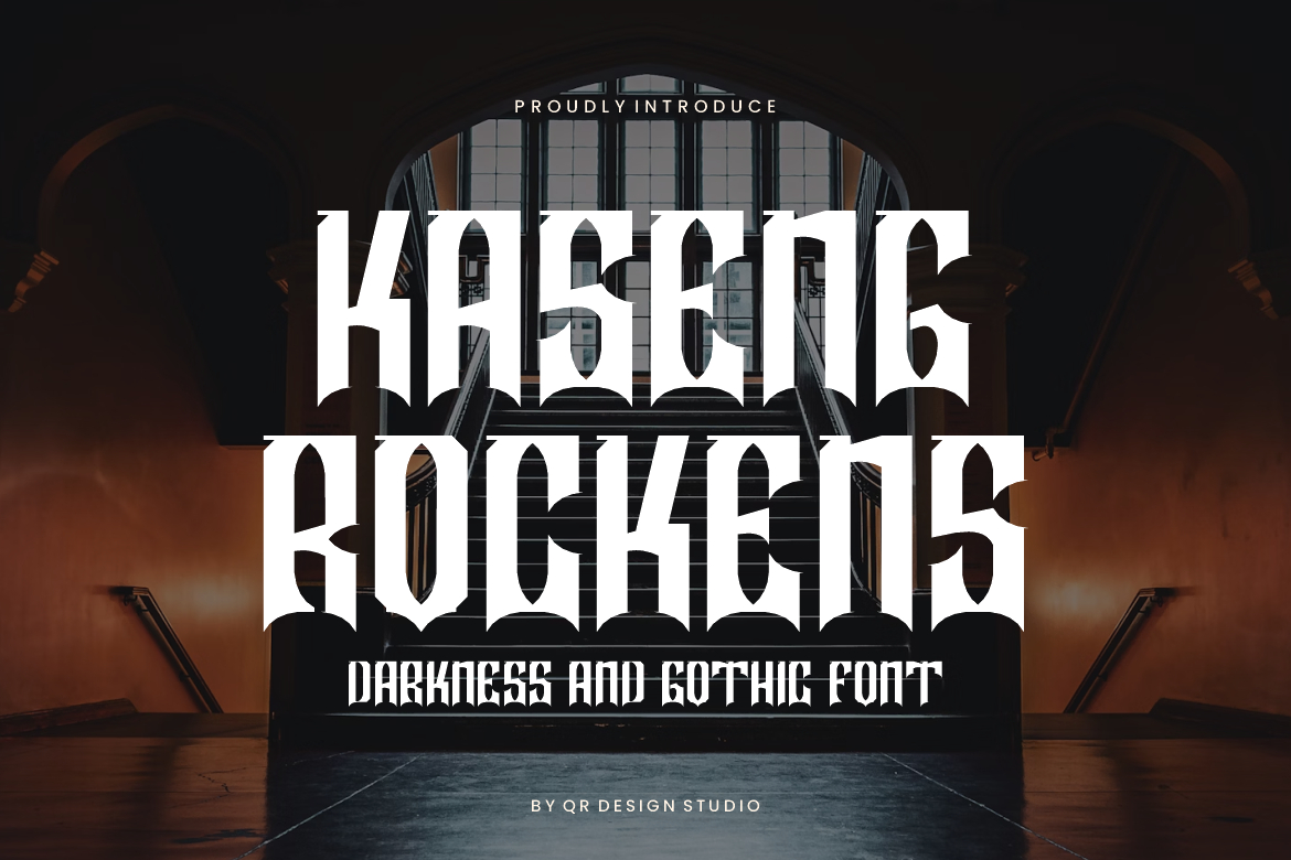 About Kaseng Rockens Font Poster 1