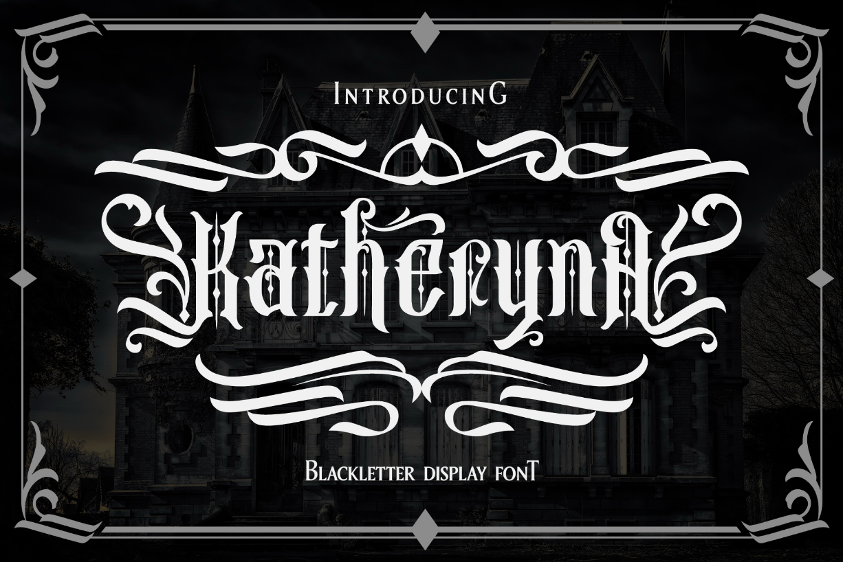 Katheryna Font Poster 1