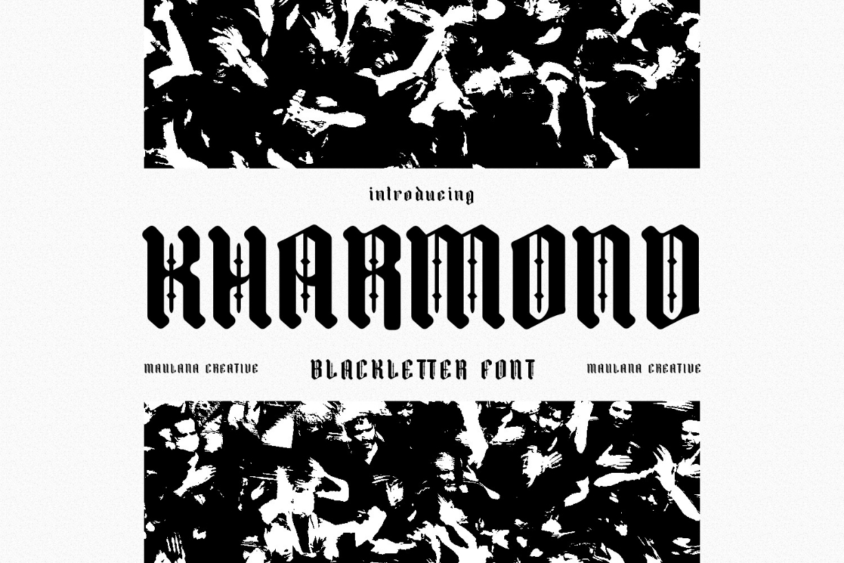 Kharmond Font Poster 1
