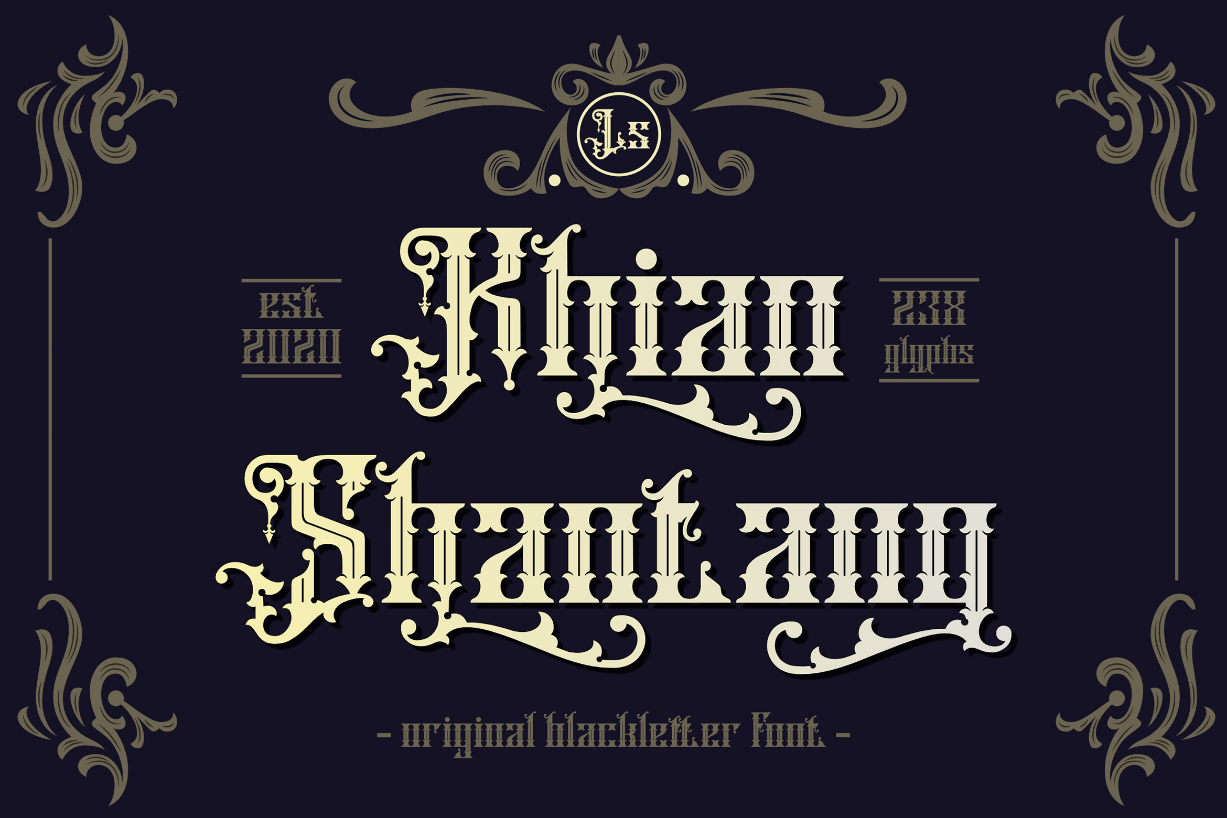 Khian Shantang Font Poster 1