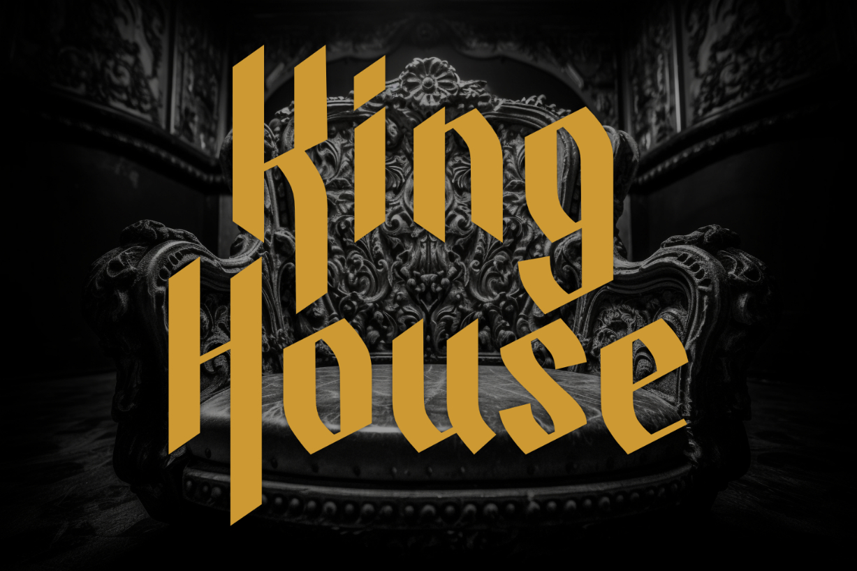King House Font Poster 1