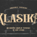 Klasika Font Poster 3