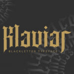 Klaviar Font Poster 3