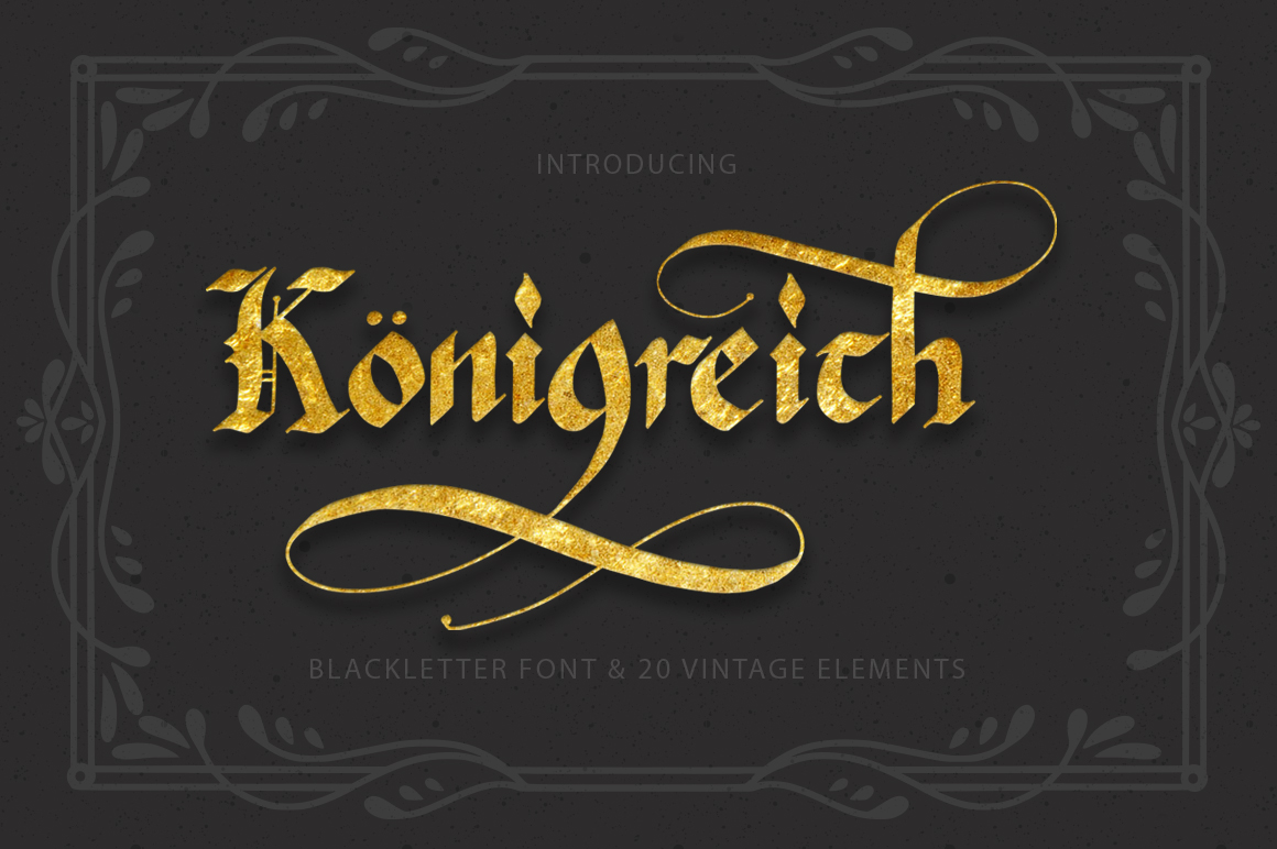 Königreich Font