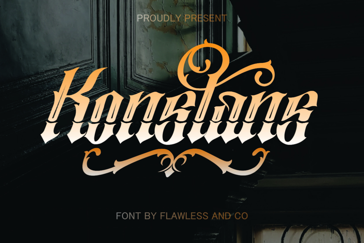 Konstans Font Poster 1