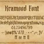 Kramood Font Poster 4