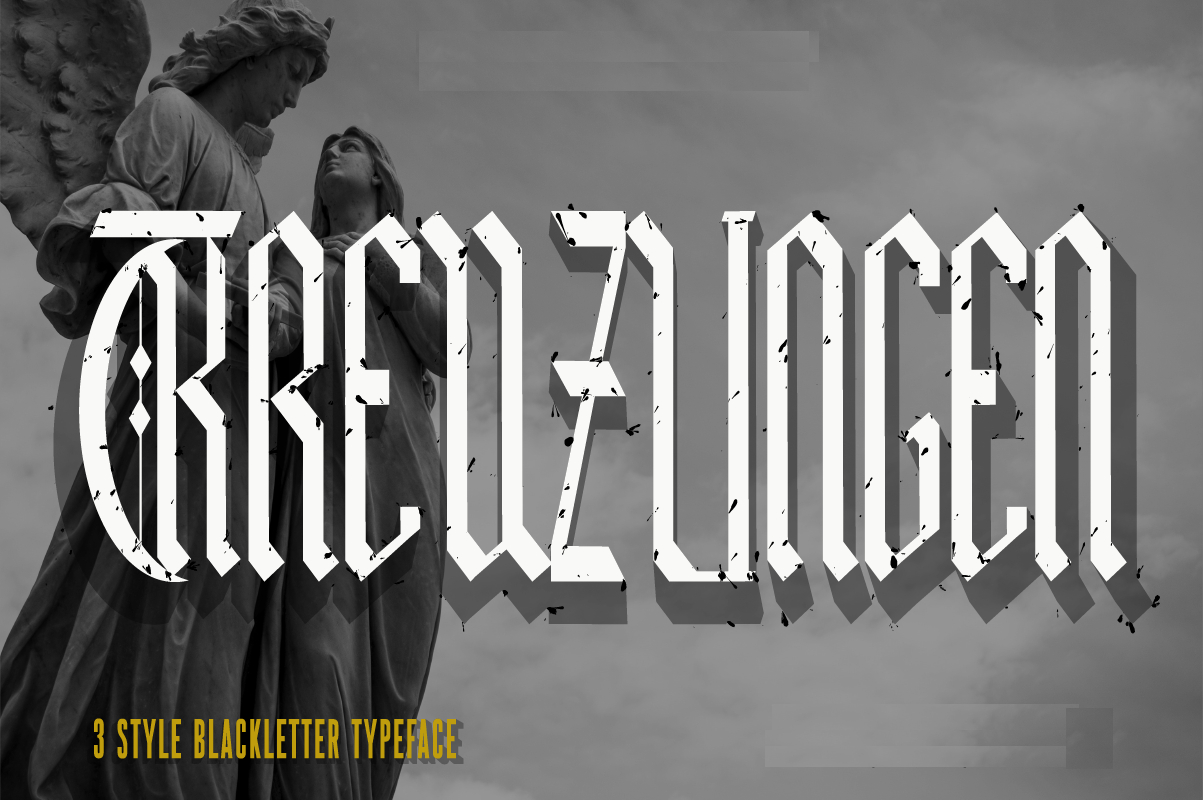 Kreuzlingen Font Poster 1